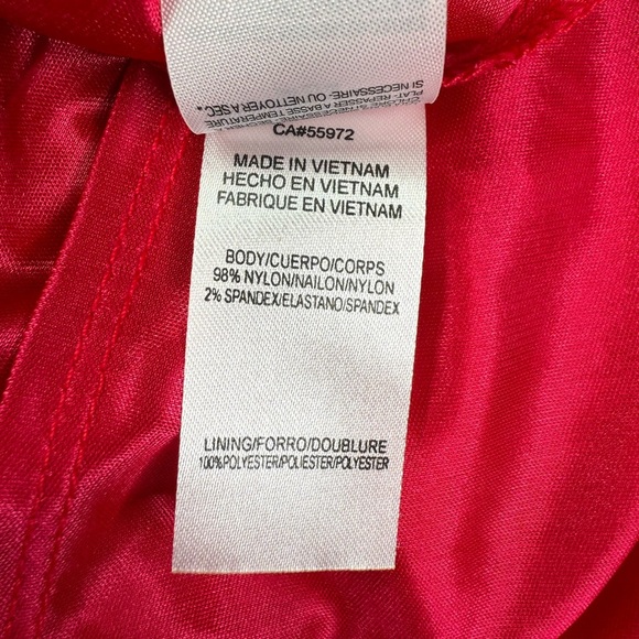 Laundry Shelli Segal Dress Pink Crochet Floral Knit Short Sleeve Sheath Size 6 - Picture 7 of 12